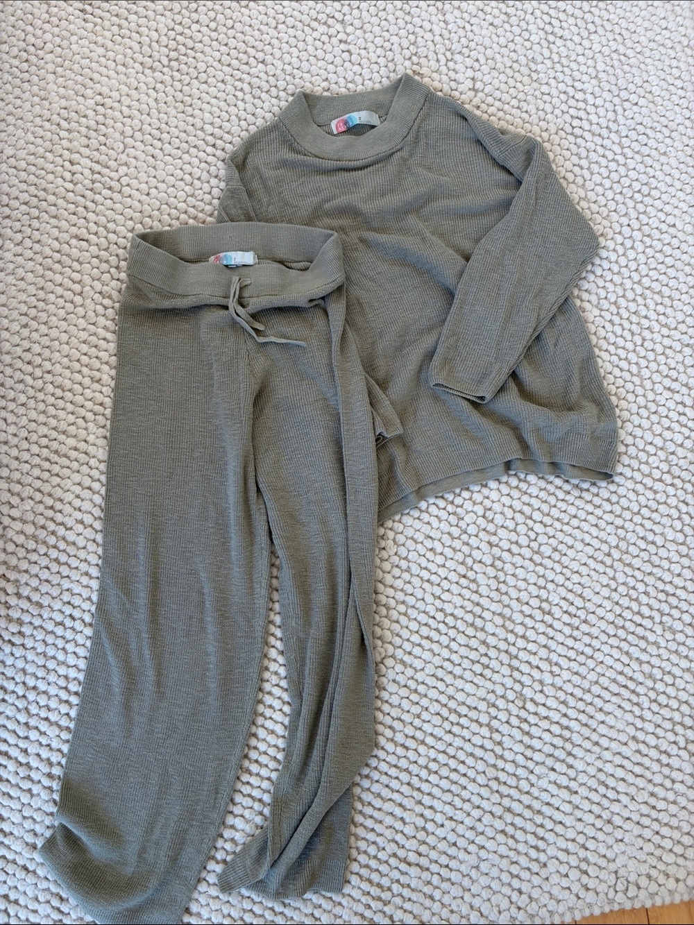 Free People beach Malibu Sweater set
